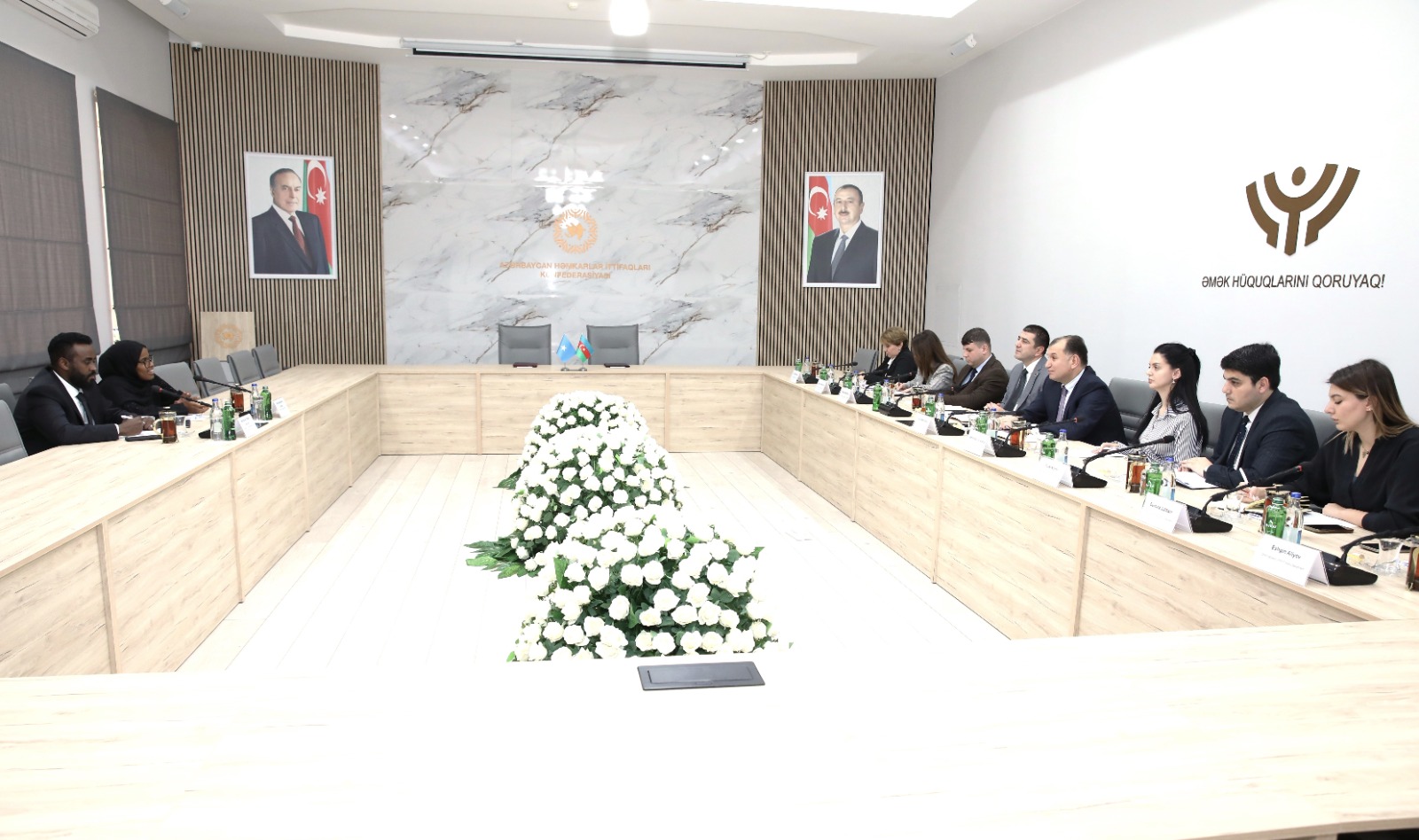 The Memorandum of Understanding between trade unions of Azerbaijan and Somalia signed