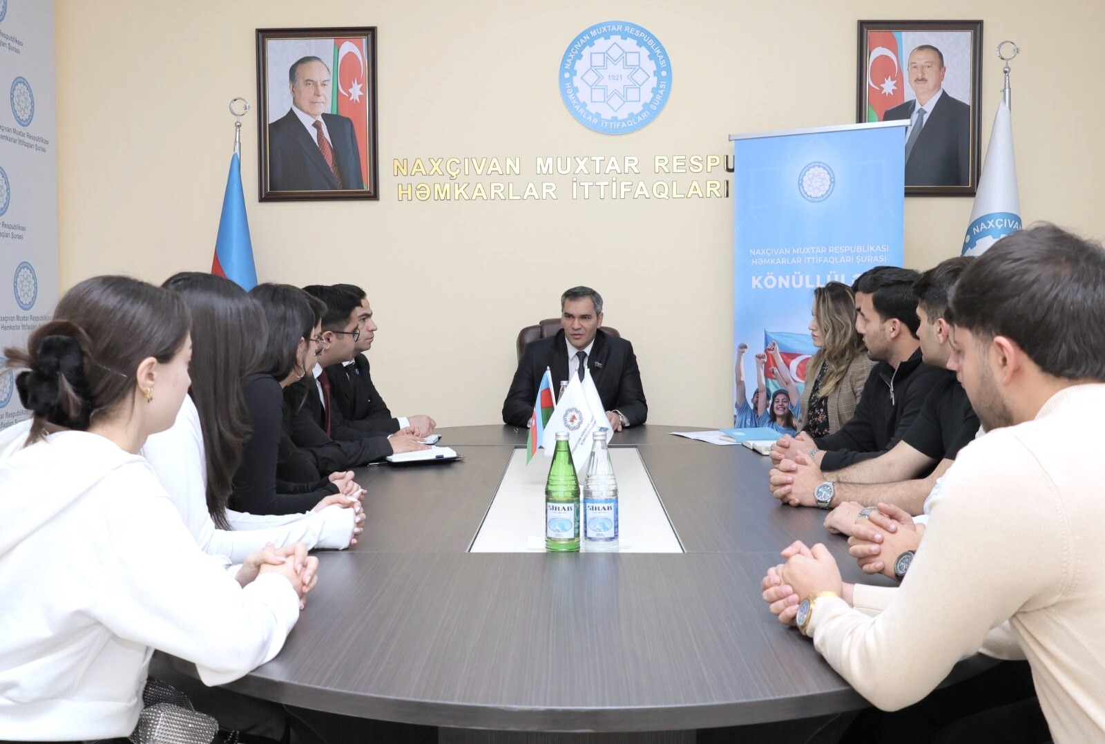 Young volunteers have started working in the Nakhichivan Council of Trade Unions, a member organization of AHIK