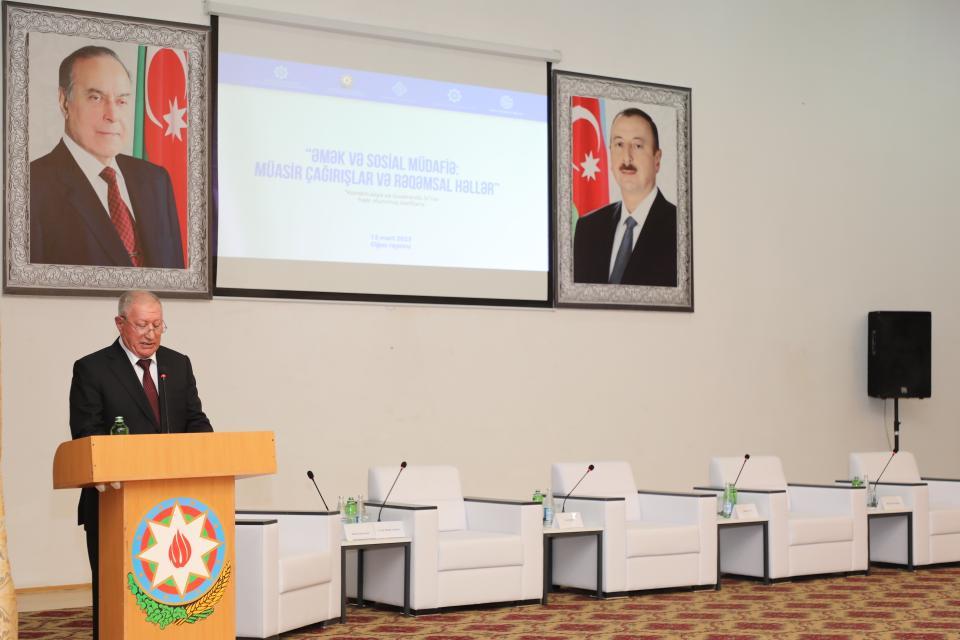 Conference on” Labour and social protection: modern challenges and Digital Solutions " was held in Oguz